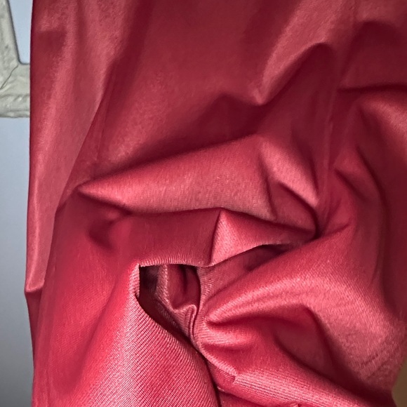 HANNA | Vintage Elegant Red Rayon Slip Dress - Picture 9 of 11